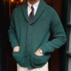 Fall knit cardigan with pockets