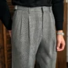 High quality business casual trousers for office wear